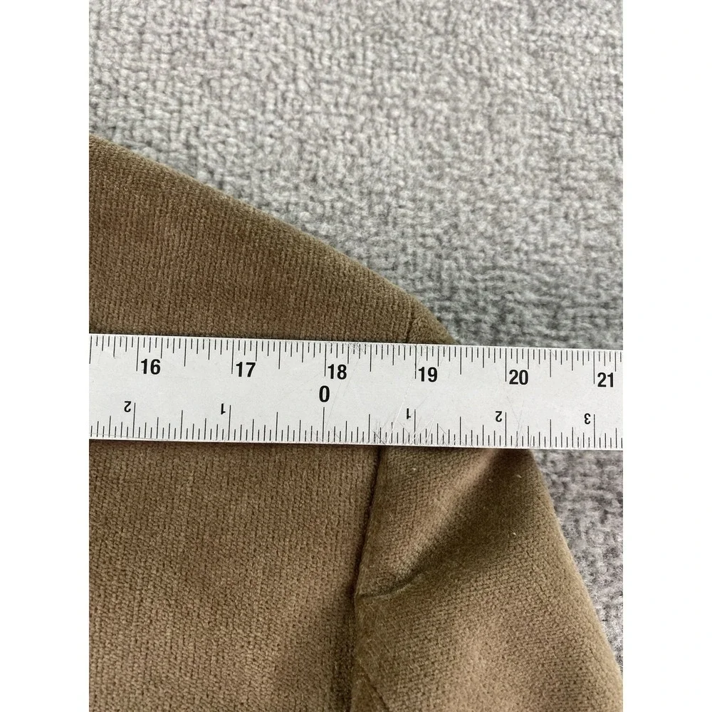 Vintage Sedgefield Sport Coat 44 L Taupe Polyester Retro Western Designer 80s